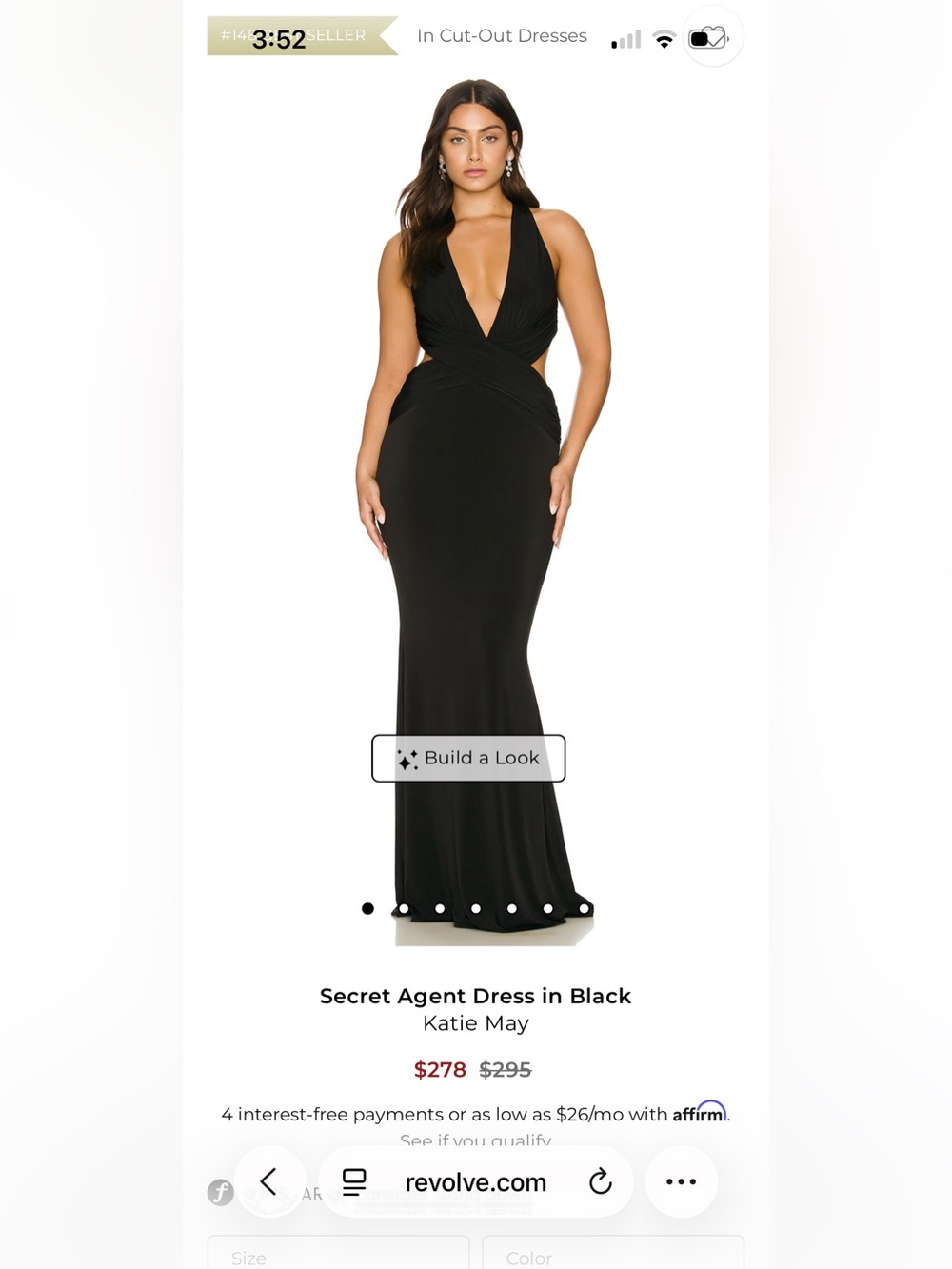 Secret Agent Dress in Black
Katie May